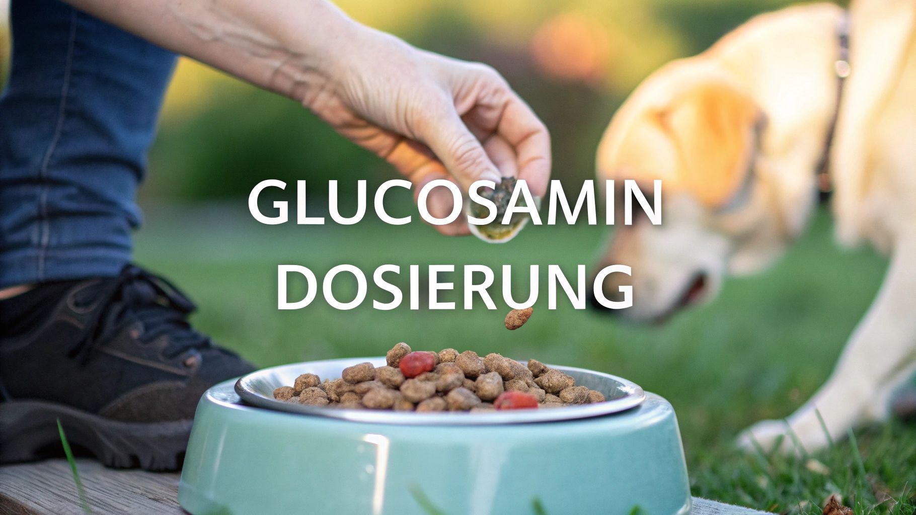 Glucosamin hund dosierung praktisch erklärt