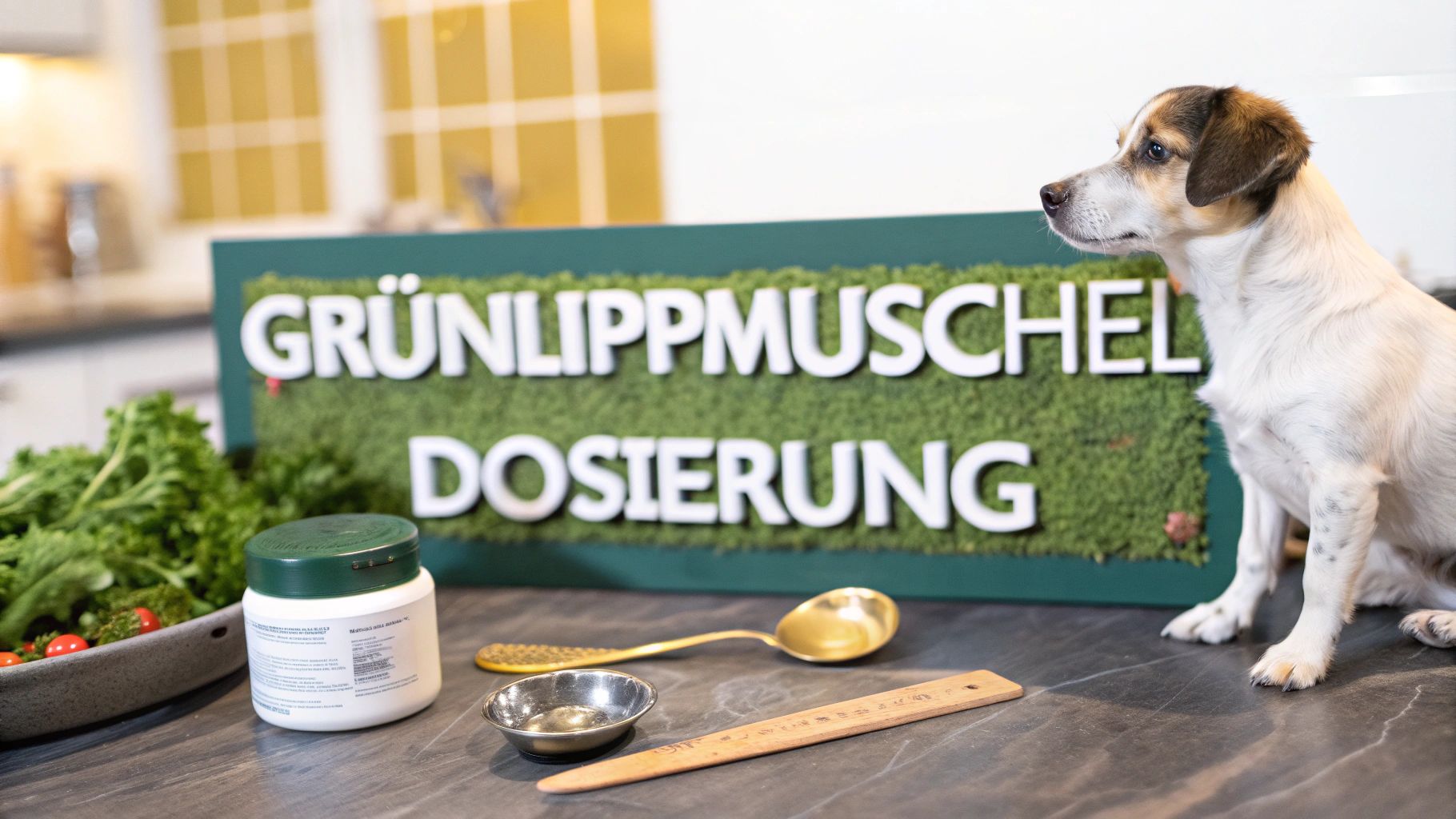Grünlippmuschel für Hunde Dosierung richtig anwenden
