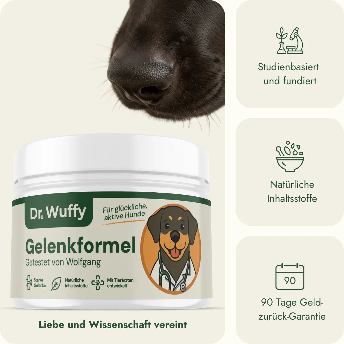 Dr. Wuffys Gelenkformel – Treue-Abo