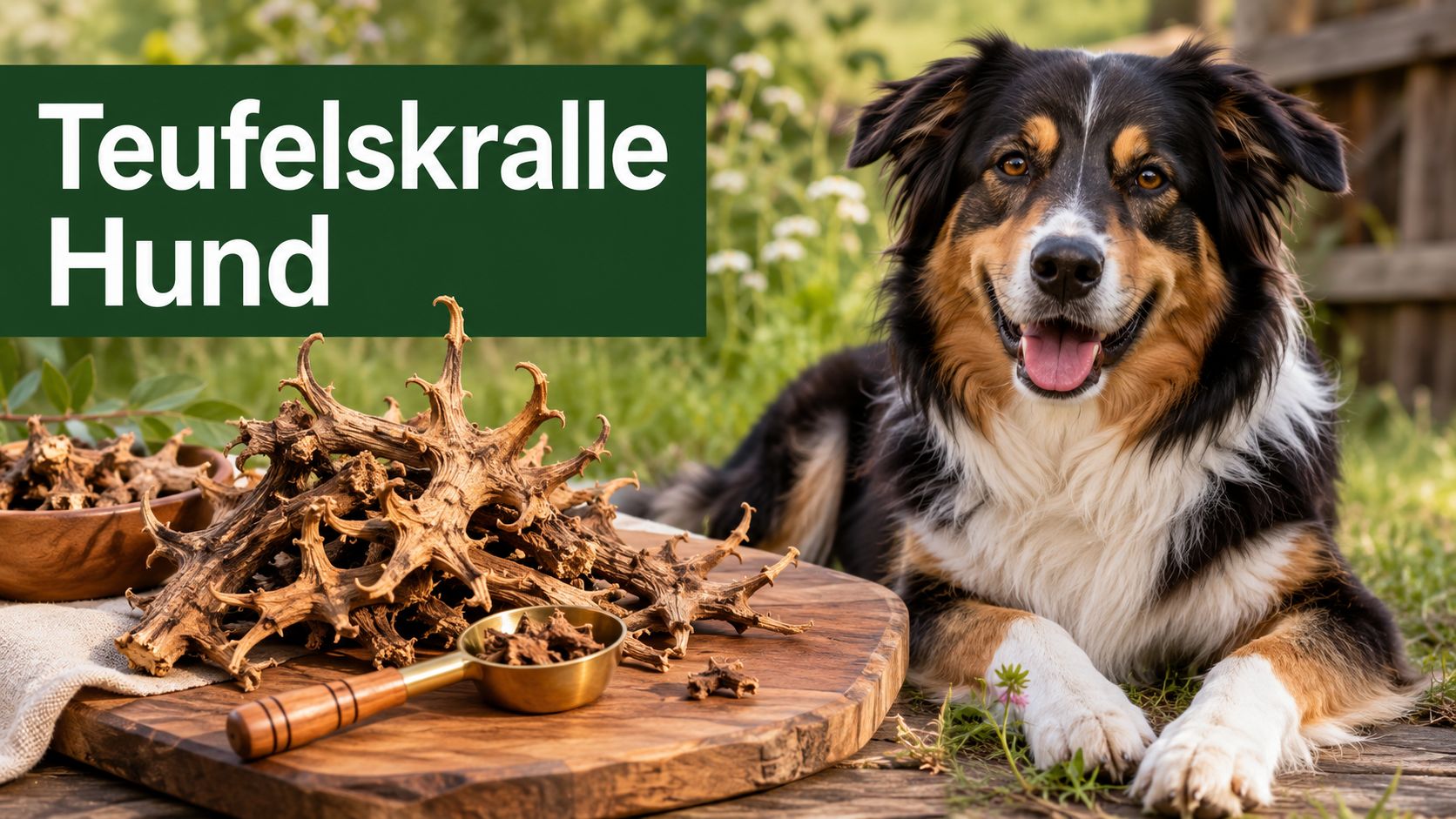 Teufelskralle Hund: Wirkung, Dosierung & Risiken 2026