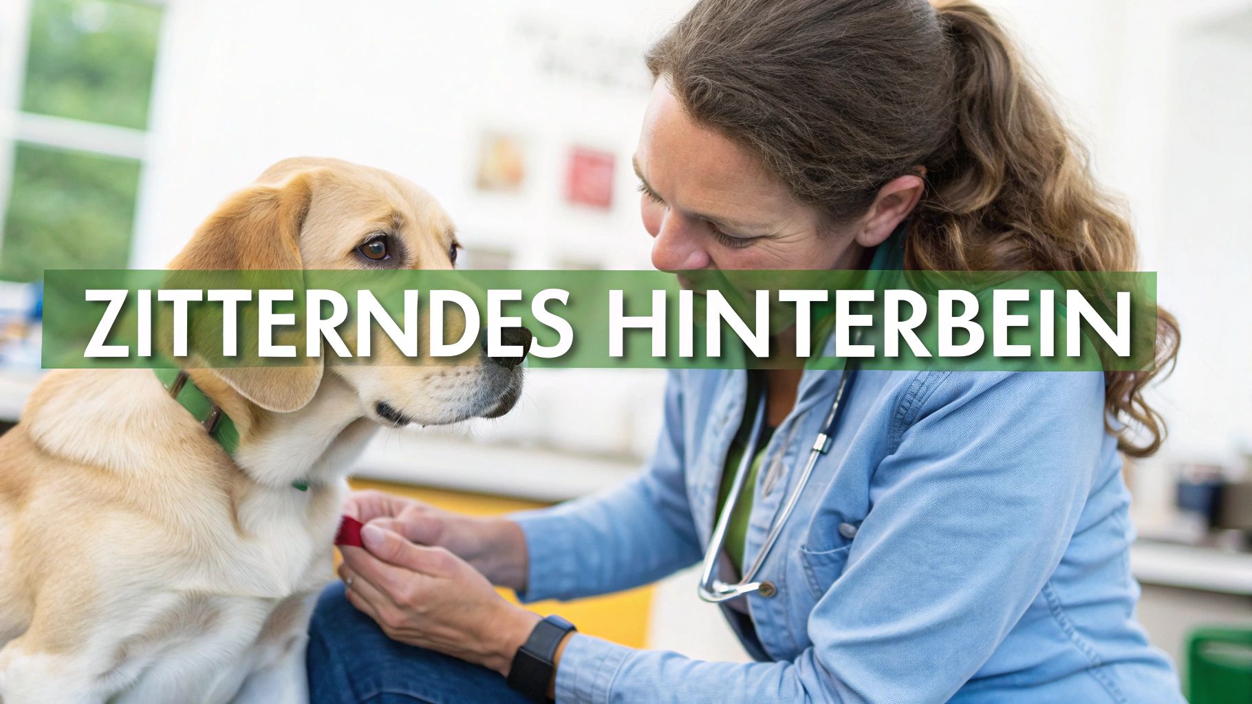 hund zieht hinterbein hoch und zittert: Ursachen und Hilfe