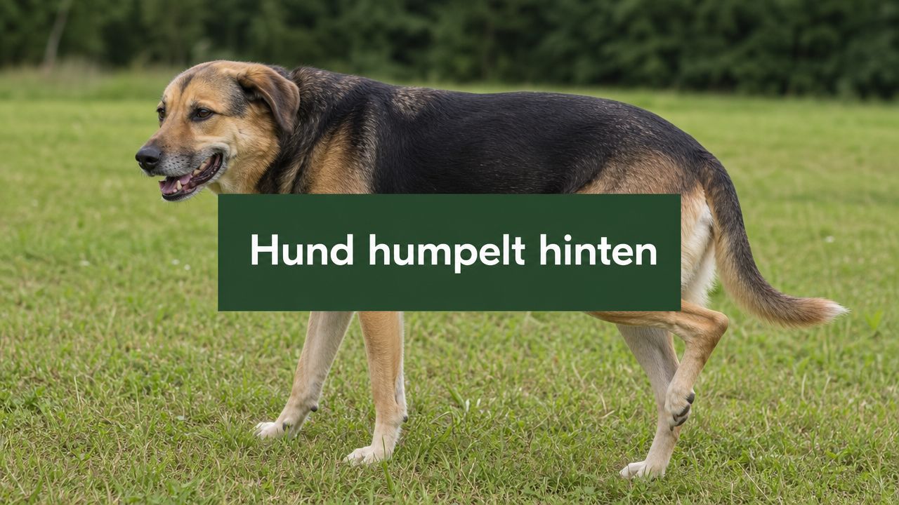 Hund humpelt hinten: Ursachen, Sofortmaßnahmen & Therapie