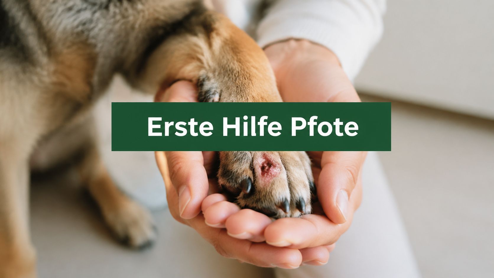 Hund Verletzung Pfote: Erste Hilfe, Symptome & Pflege