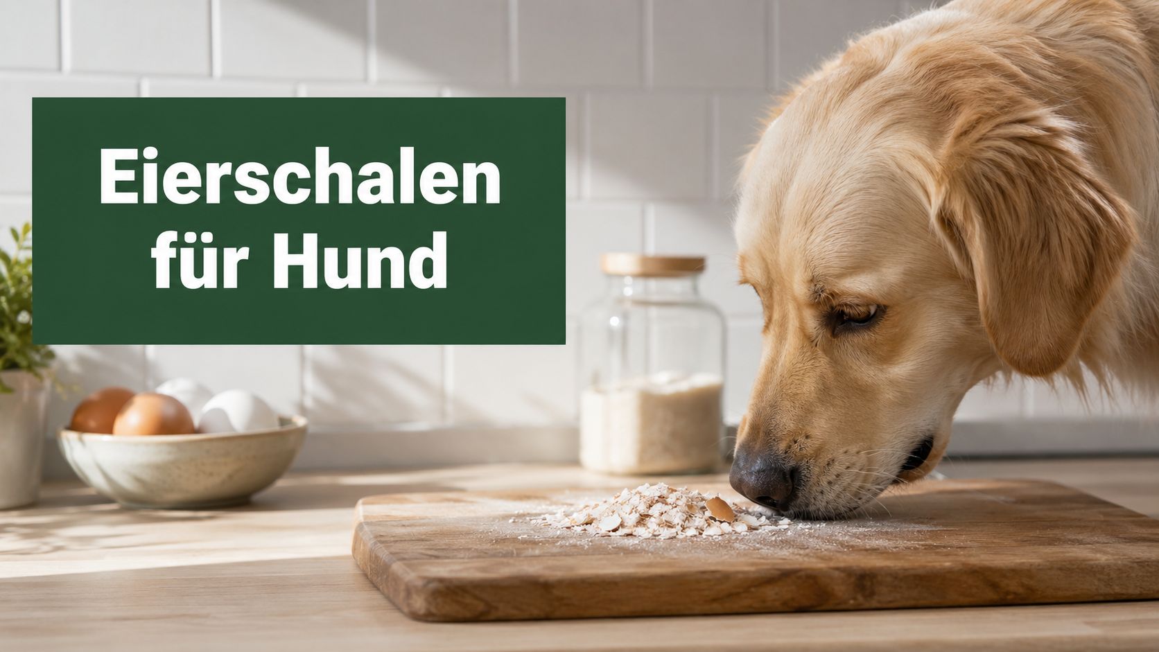 Eierschalen für Hund: Guter Calcium-Tipp oder Risiko?