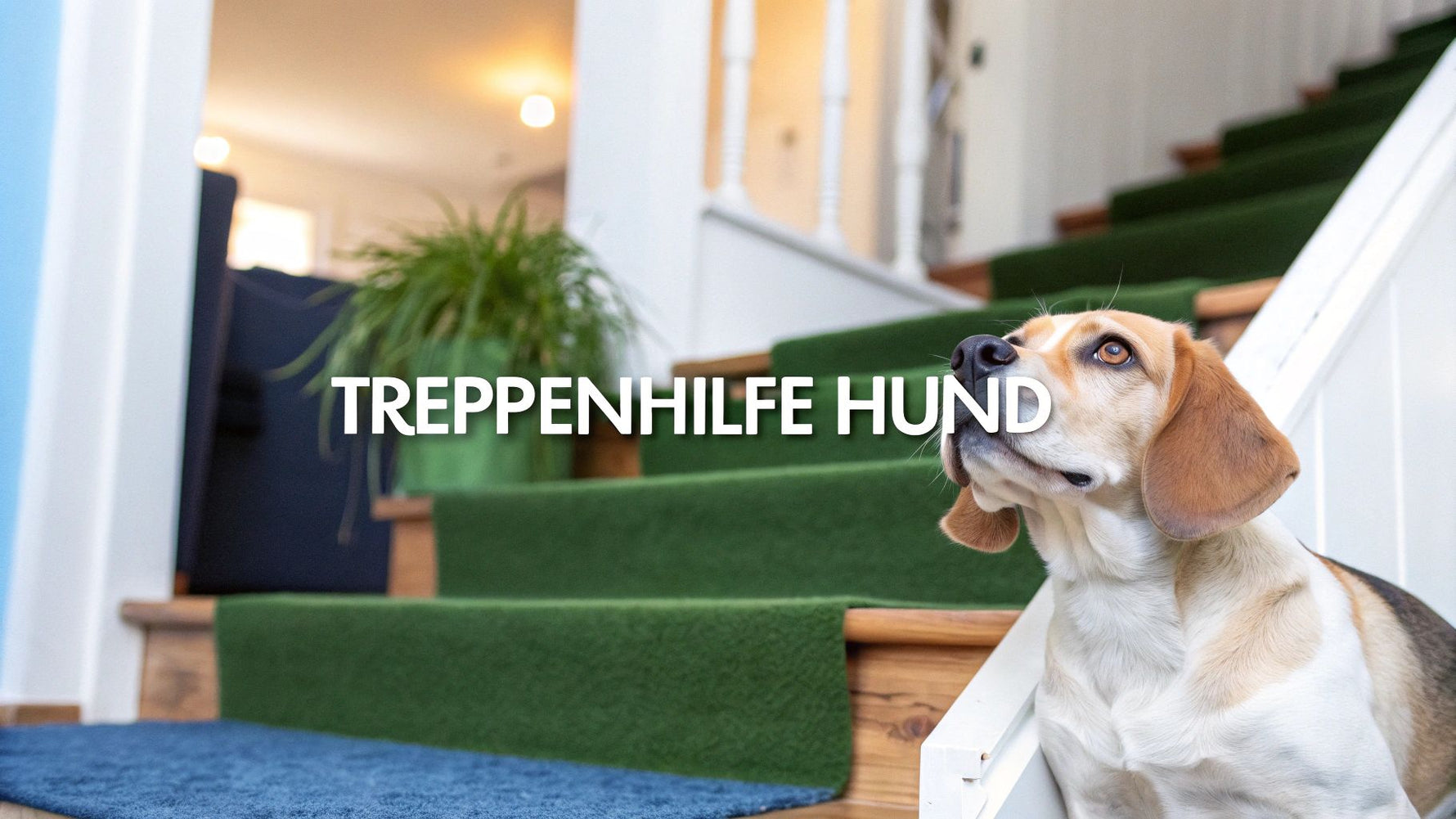 Hund hat Probleme beim Treppensteigen? So helfen Sie schnell!