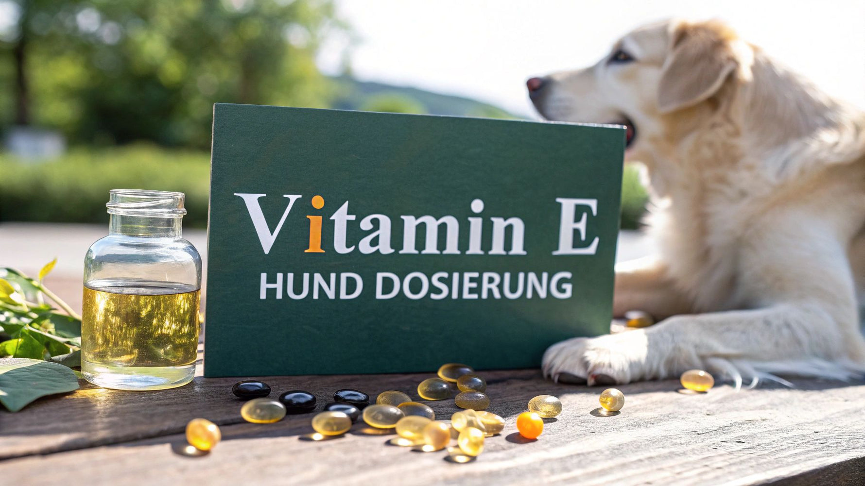Vitamin E Hund Dosierung einfach erklärt