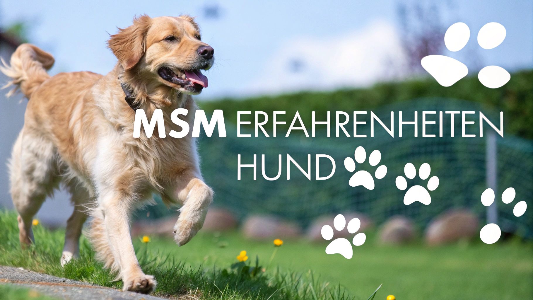 MSM Erfahrungen Hund: Wirklichkeit & Tipps für gesunde Gelenke