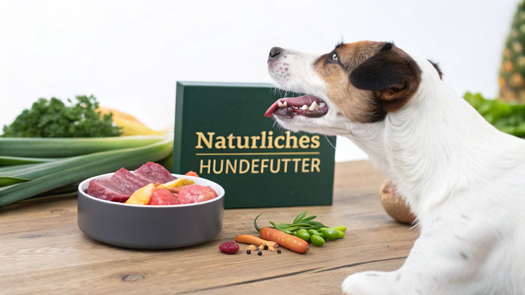 natürliches hundefutter ohne zusatzstoffe - gesund