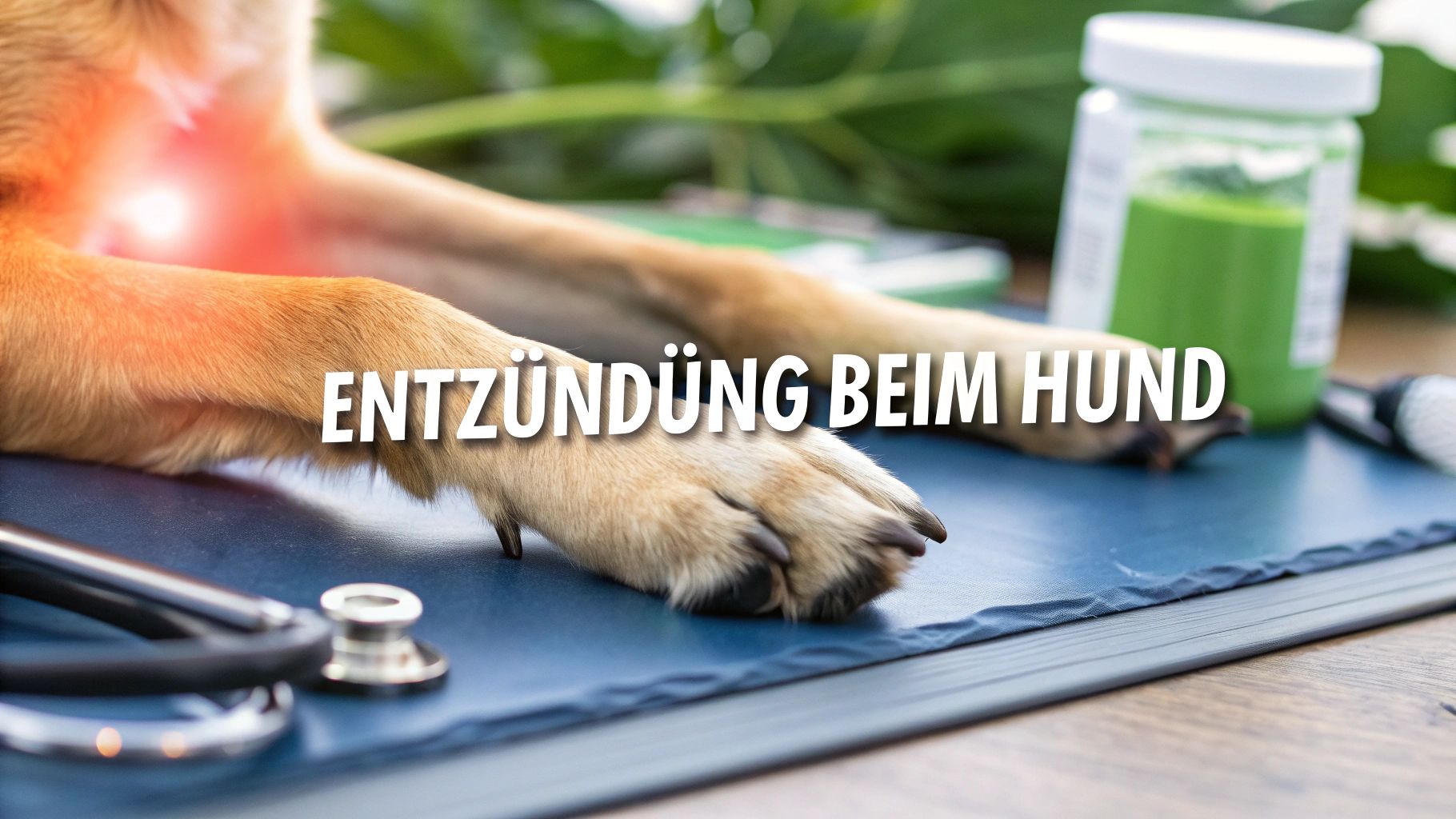 Entzündung bei Hunden Der komplette Ratgeber