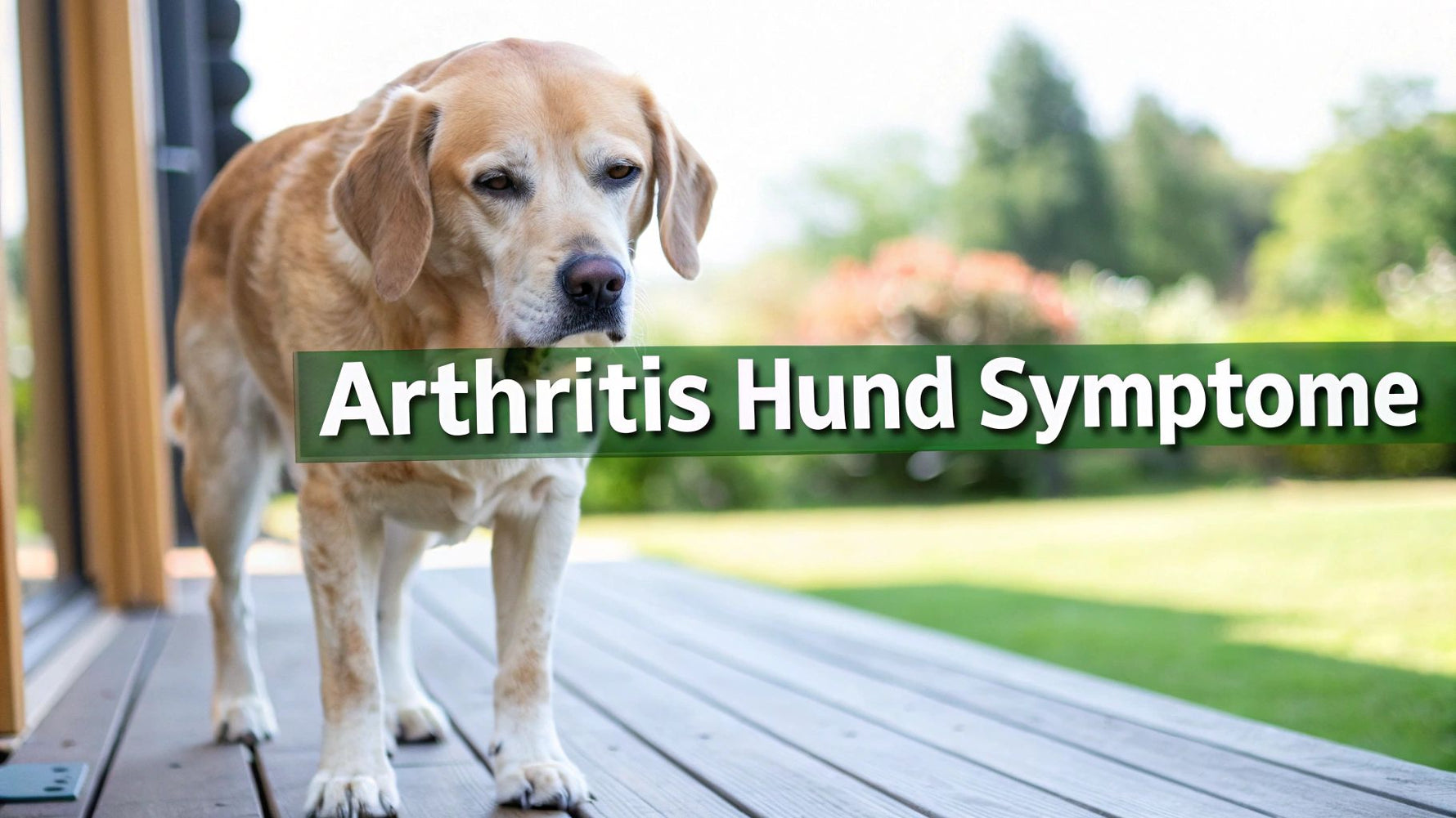 Arthritis Hund Symptome: Erkennen & Verstehen in 60Sek