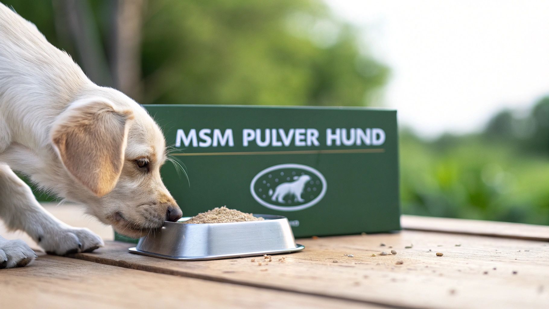 msm pulver hund: Wirkung, Dosierung und Vorteile