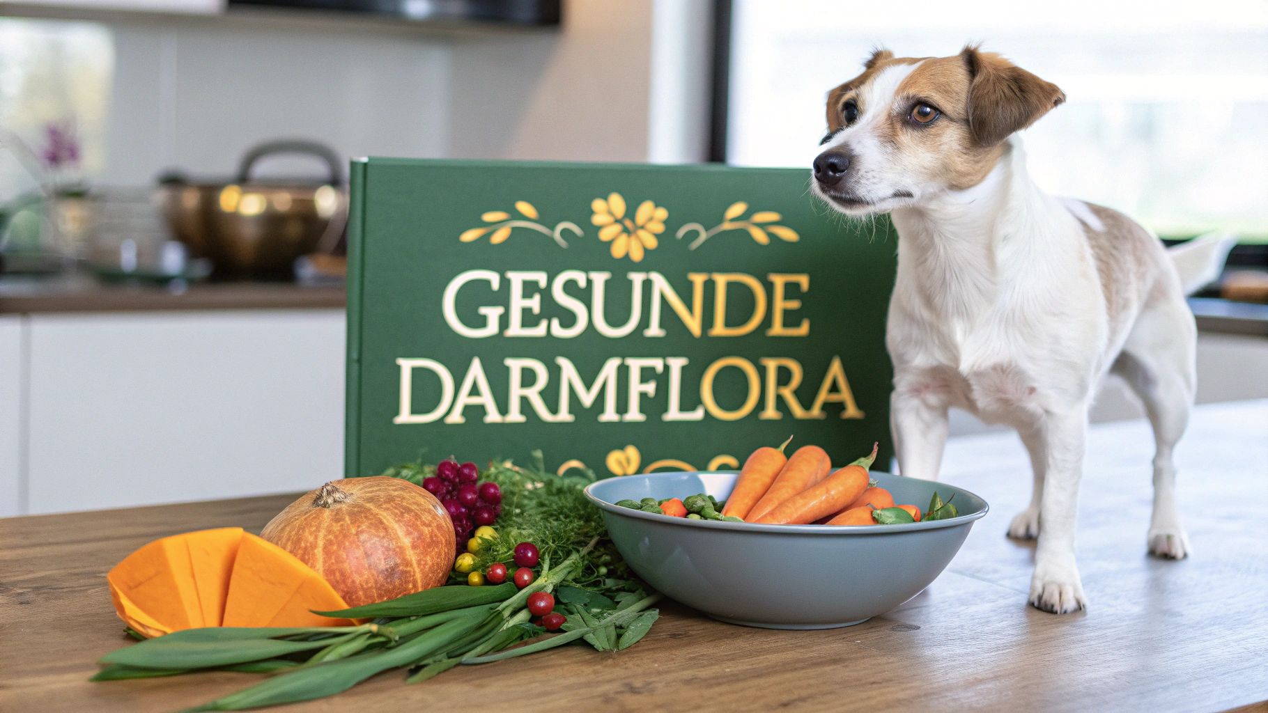 Gesunde darmflora beim hund aufbauen und stärken