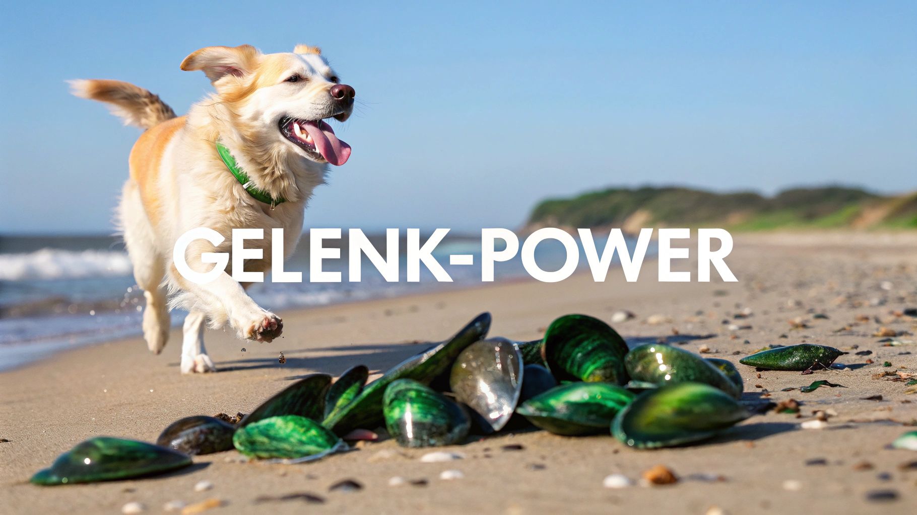 Grünlippmuschel Hund Wirkung für Gelenke