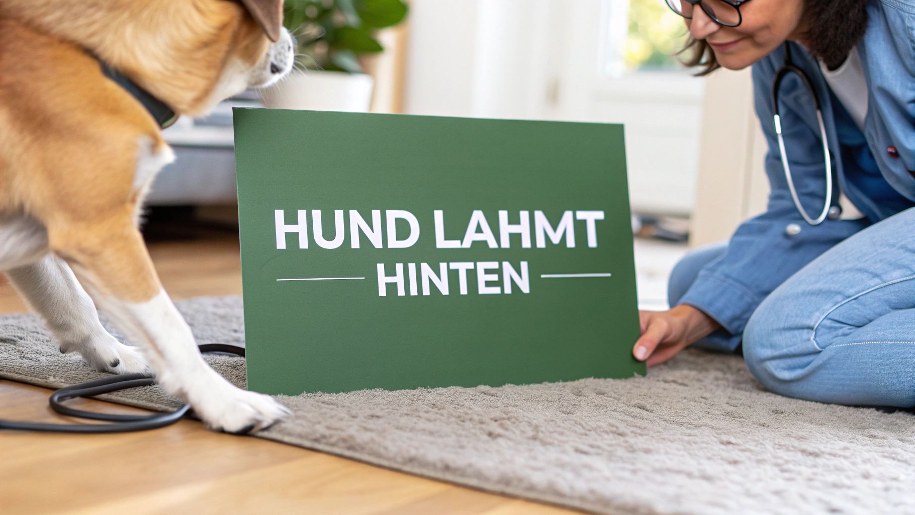 Hund lahmt hinten? Ursachen & schnelle Hilfe bei Problemen