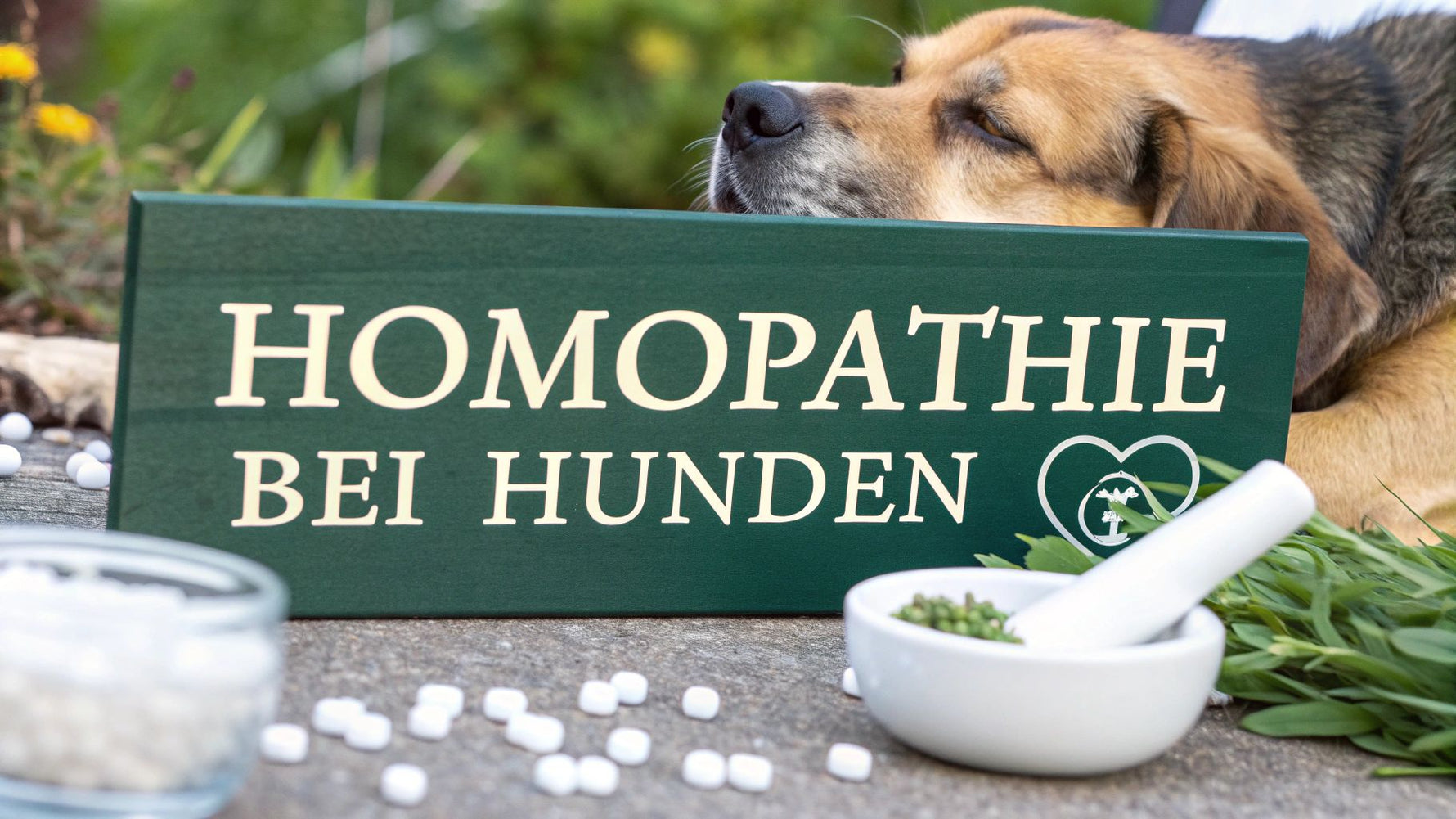 Homöopathie bei Hunden als sanfte Heilmethode