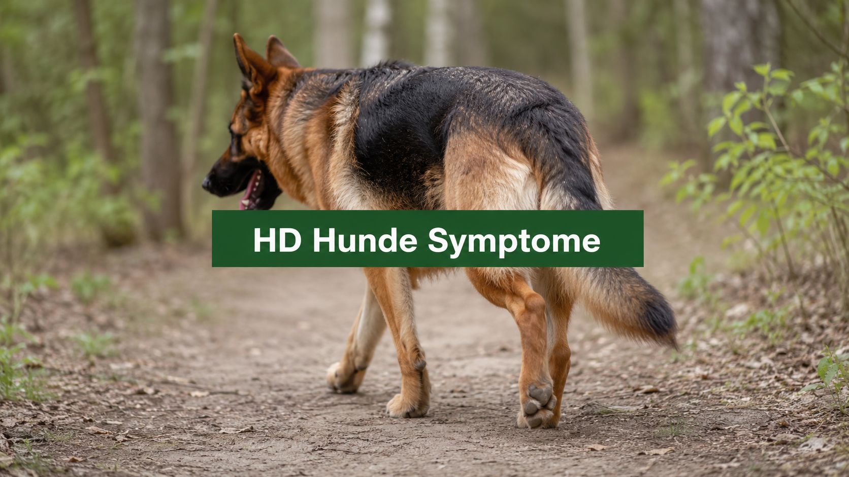HD Hunde Symptome: Ein kompletter Ratgeber zur Hüftdysplasie