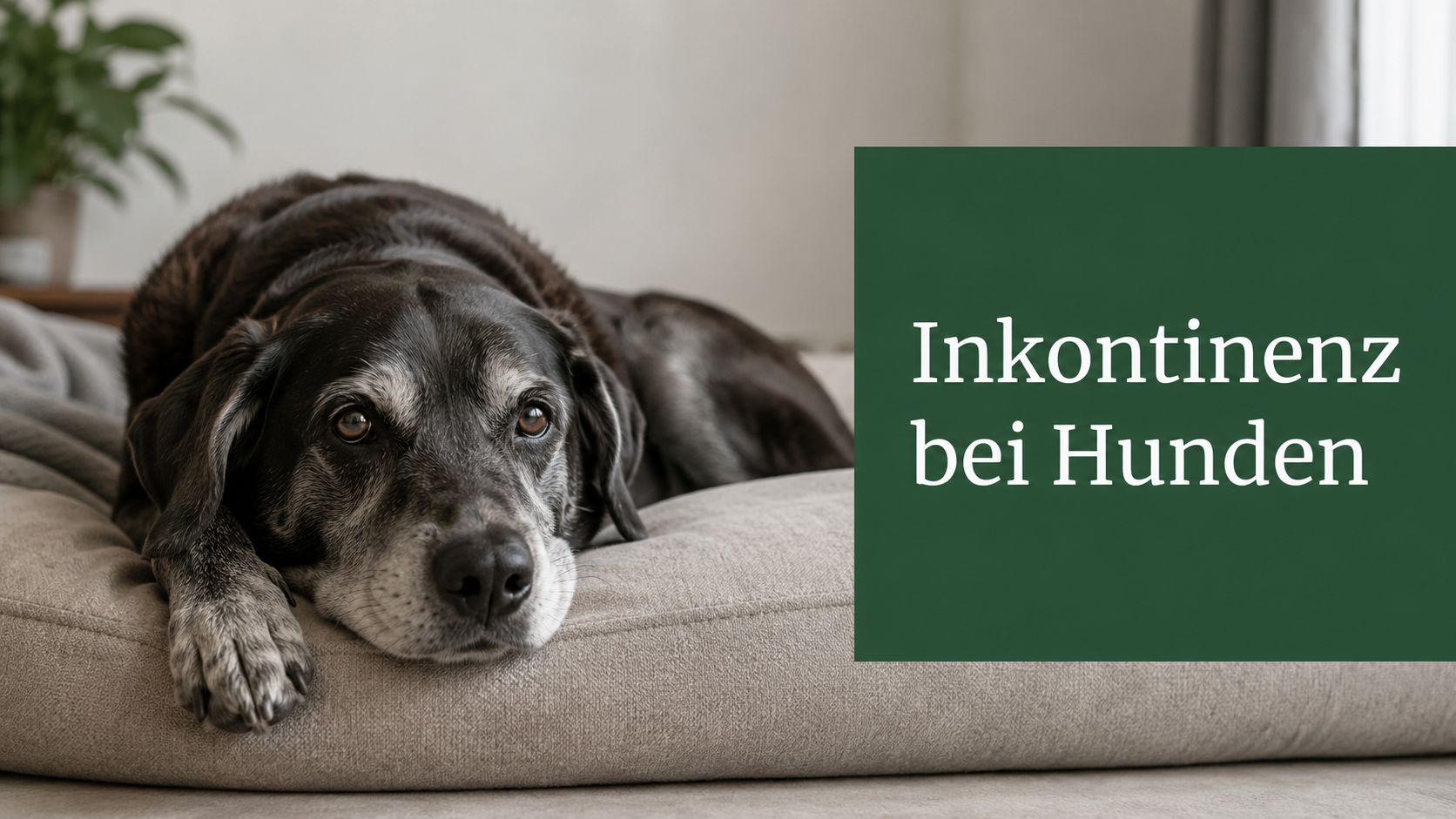 Inkontinenz bei alten Hunden: Hilfe & Tipps für 2026