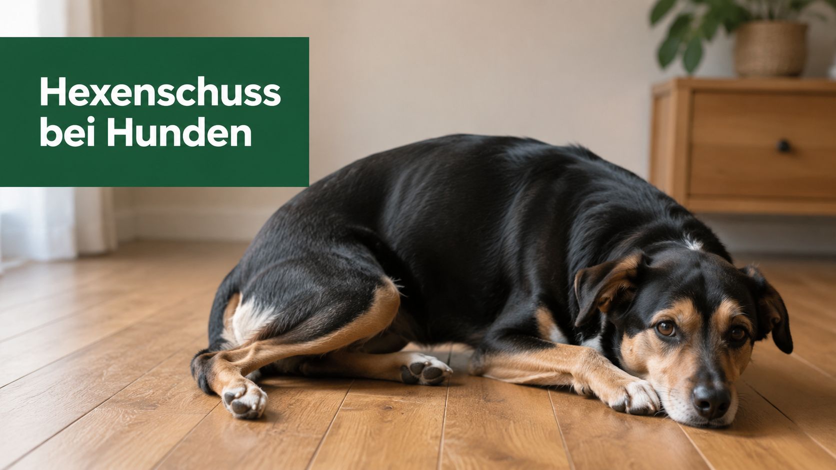 Hexenschuss bei Hunden: Symptome, Ursachen und Behandlung