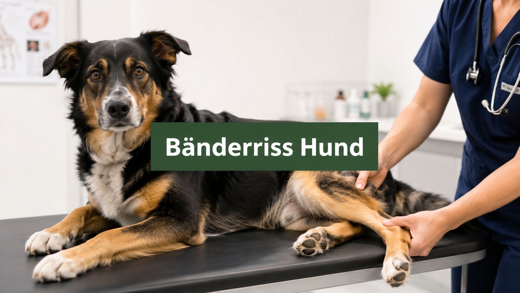 Bänderriss Hund Hinterbein: Symptome erkennen & richtig