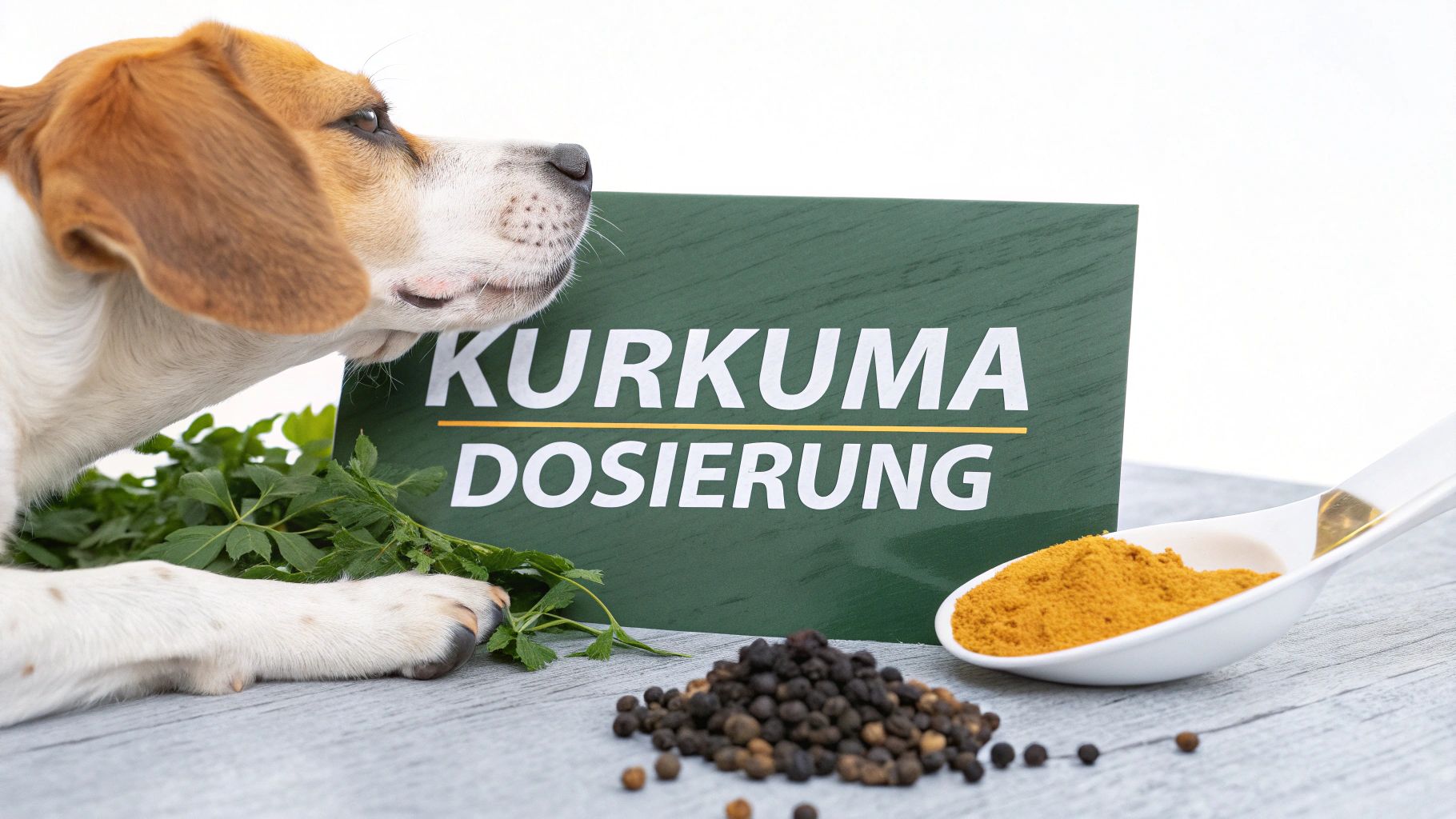 Die richtige Kurkuma Hunde Dosierung für maximale Wirkung