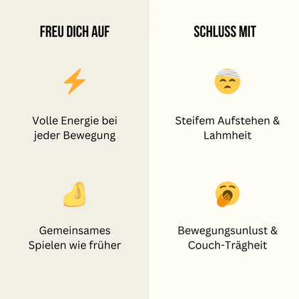 Dr. Wuffys Gelenkformel – getestet von Wolfgang